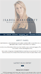 Mobile Screenshot of isabeloakeshott.com